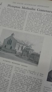 Plympton Methodist Church - from The South Australian Methodist - 11 November 1947